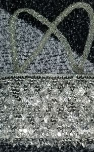 La Regale Vintage Clutch Silver